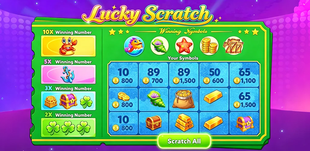 Lucky Scratch banner